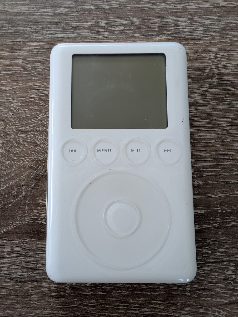 Apple iPod Classic 3rd Generation 40GB A1040 White Vintage 2003 Parts